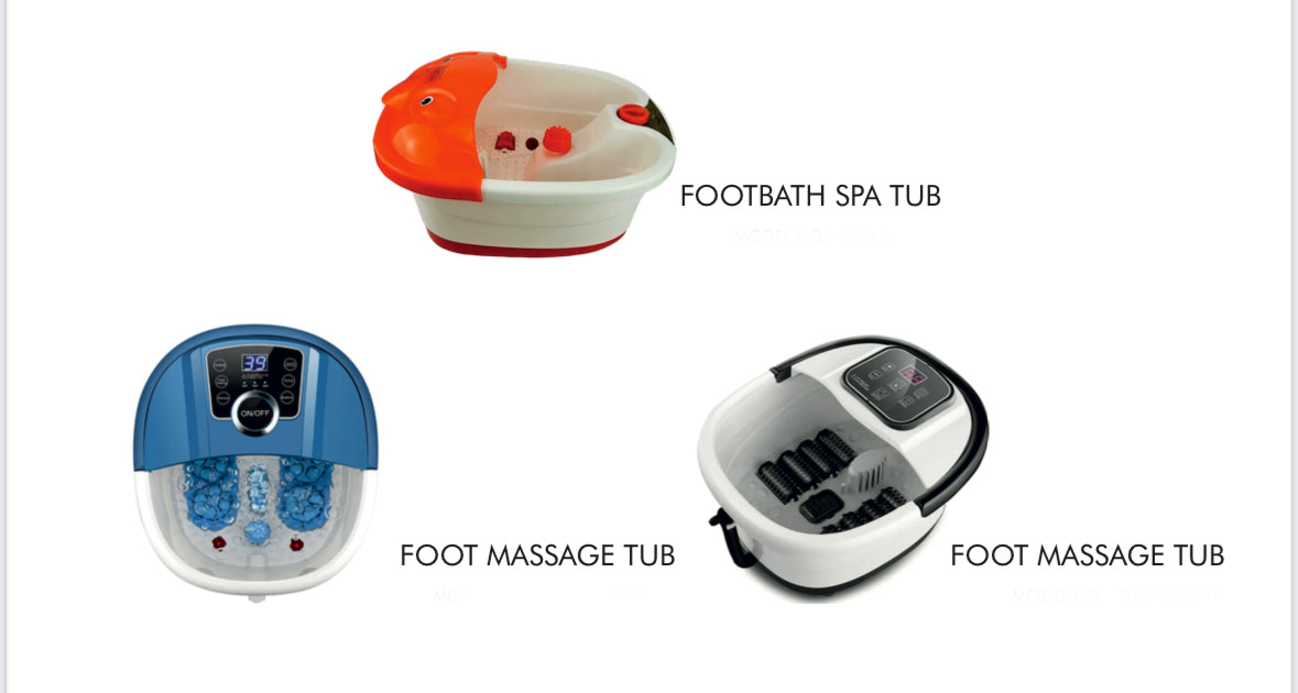 Beauty Products Footbath Spa Tub/ Foot Massage Tub / Foot Massage Tub ( all different functions Manually and Automatic)