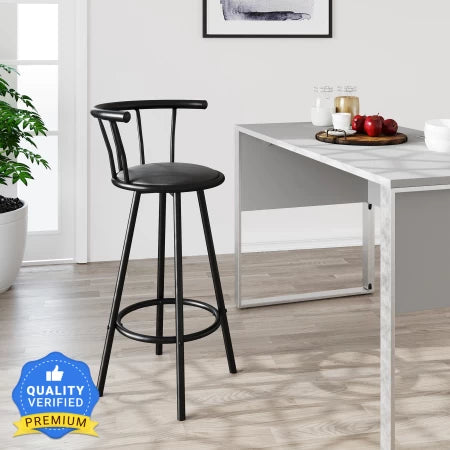 Upper rotating bar stool